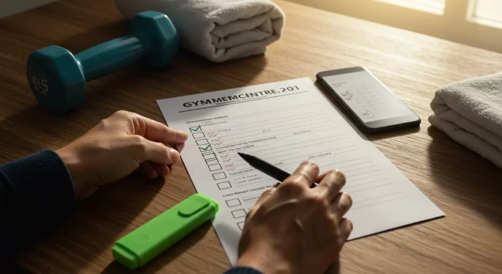 契約前にチェックリストを確認