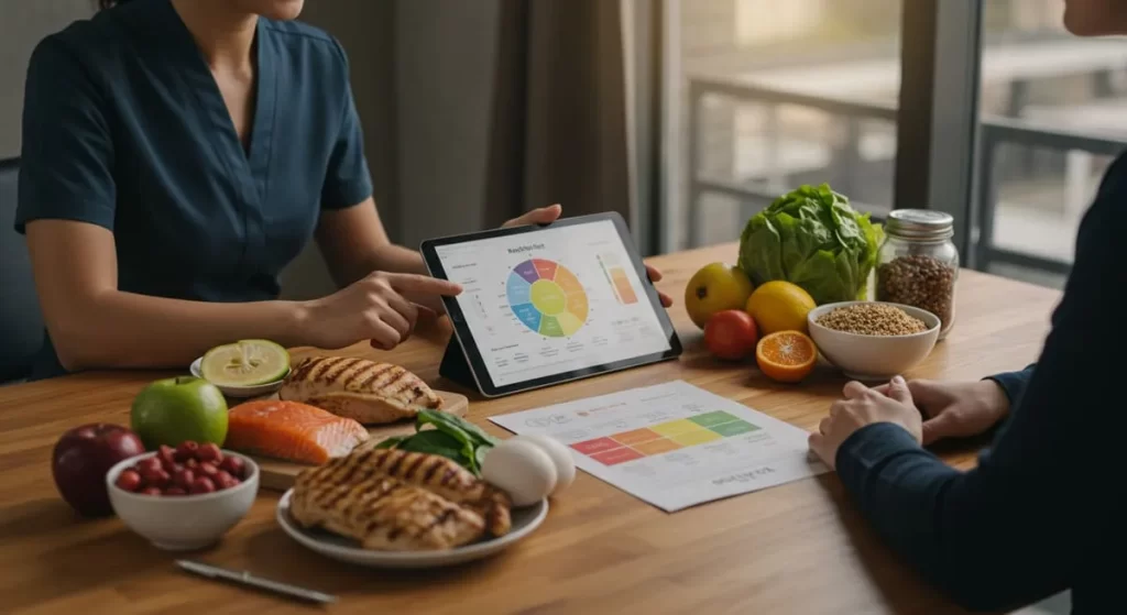 食事管理の有無と指導の質