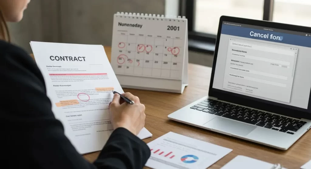 自動更新と解約方法を理解