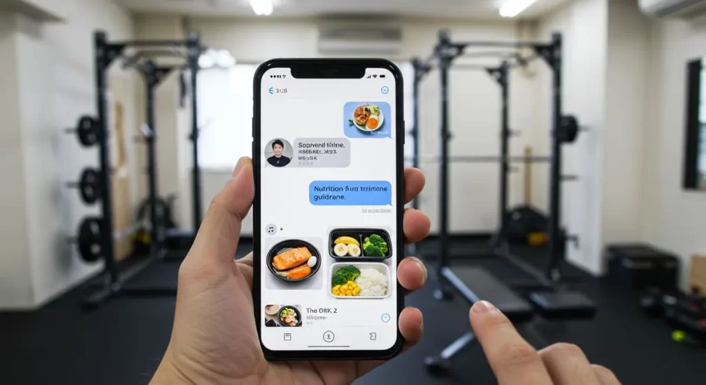 初心者向け指導と食事サポート