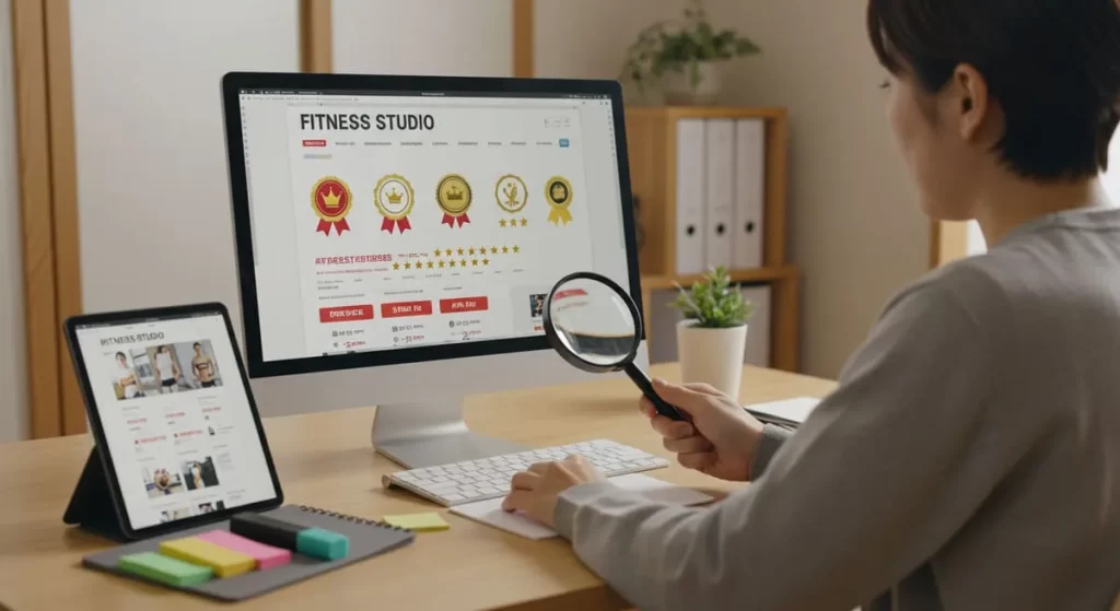 ホームページの誇大表現に注意