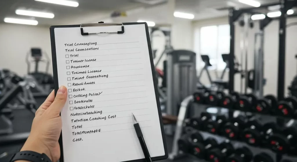 体験レッスンの質問の例