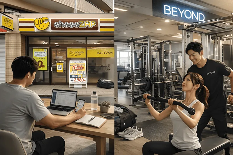 チョコザップとパーソナルジム