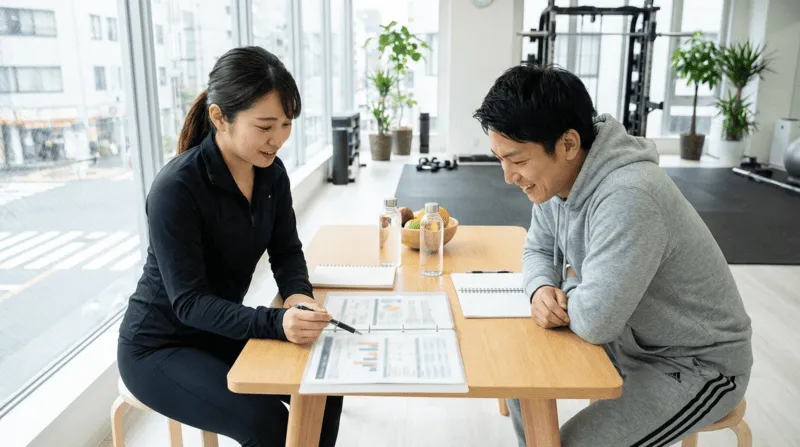 食事指導ありでボディメイク